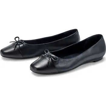 Dámské baleríny 661892 - Tchibo - Kožené baleríny - pro ženy - vel. 37 - barva: modrá