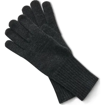 Rukavice 644480 - Tchibo - Pletené rukavice s vlnou - barva: šedá