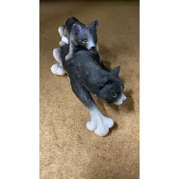 Organizér oblečení Dekorace kočky černé