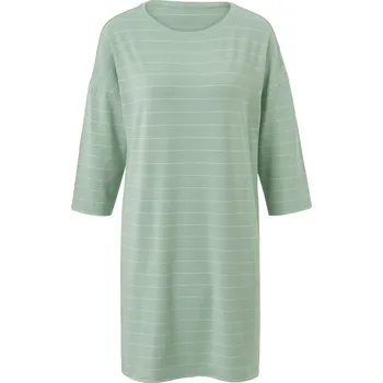 Dámská noční košile 693835 - Tchibo - Noční košile - pro ženy - vel. S 36/38 - barva: zelená/s proužky