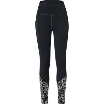 Dámské legíny 685543 - Tchibo - Sportovní legíny - pro ženy - vel. L 44/46 - barva: černá/s potiskem