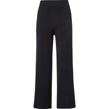 Dámské kalhoty 693265 - Tchibo - Měkké kalhoty s pohodlným pasem - pro ženy - vel. 38 - barva: černá