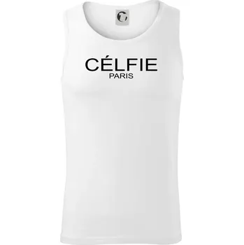 Célfie Paris - Tílko pánské Core - S ( Bílá )