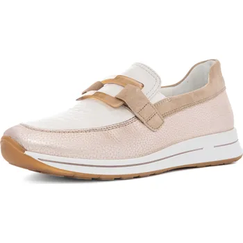 Dámské tenisky ARA dámské slip-on se sponou béžové metalické kožené | 12-24822-09 Osaka Velikost: 39