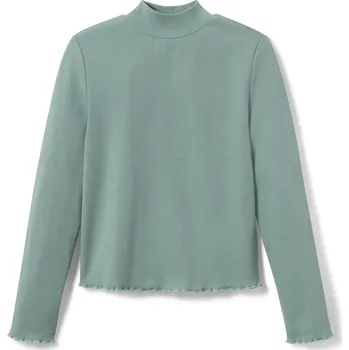 687959 - Tchibo - Dětské triko s dlouhým rukávem - pro dívky - vel. 170/176 - barva: zelená