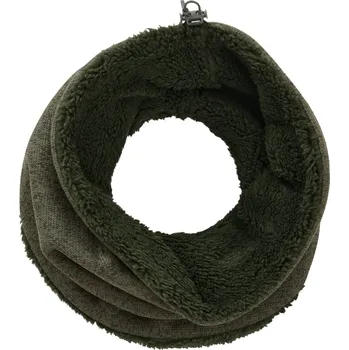 687527 - Tchibo - Kruhová šála z pleteného fleecu - barva: zelená
