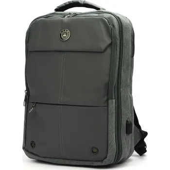 Městský batoh Pánský batoh Ormi 5677# dark ash velký městský batoh se šlemi