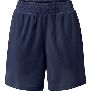 Dámské kraťasy 683678 - Tchibo - Froté sportovní šortky - pro ženy - vel. S 36/38 - barva: modrá