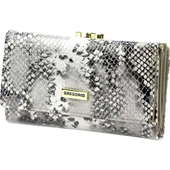 Peněženka Dámská kožená peněženka Gregorio SNR-108 ash horizontal