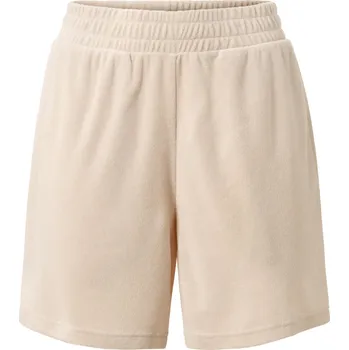 Dámské kraťasy 664877 - Tchibo - Froté sportovní šortky - pro ženy - vel. M 40/42 - barva: béžová
