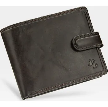 Peněženka Viscont Secure Pánská kožená peněženka hnědá RFID TSC47