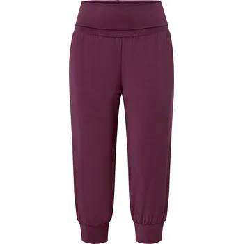 Tchibo 3/4 kalhoty na jógu fialová S 36/38