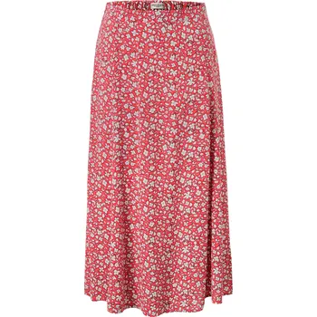 Dámské oblečení 700381 - Tchibo - Midi sukně s potiskem - pro ženy - vel. 46 - barva: bílá/květovaný