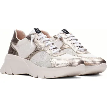 Dámské tenisky HISPANITAS dámské kombinované tenisky krémové bronzové kožené | CHV253819 CAVA Velikost: 39