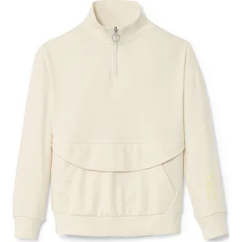 Dívčí svetr 658380 - Tchibo - Dětský svetr s vysokým límcem na zip - pro ženy - vel. 122/128 - barva: bílá