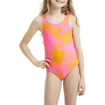 Dívčí plavky Firefly Sinna Bi-Flow Girls 1-dílná tištěná plavky 152