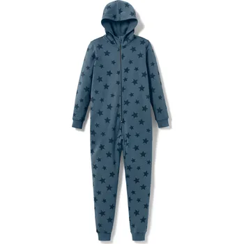 Dětský overall 686392 - Tchibo - Dětský pohodlný overal - pro ženy - vel. 146/152 - barva: modrá/s potiskem