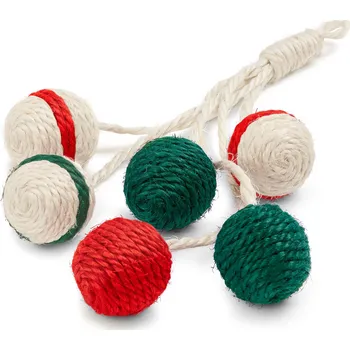 Hračka pro kočku 672060 - Tchibo - Hračka pro kočky »Chrastítko« - barva: zelená