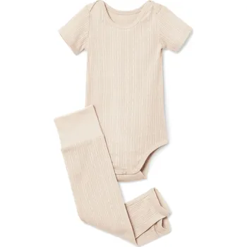 680927 - Tchibo - Body a legíny pro miminka - pro miminko - vel. 74/80 - barva: bílá