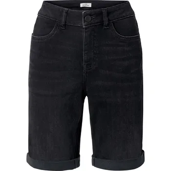 Dámské kraťasy 705341 - Tchibo - Džínové bermudy – Fit »Lea« - pro ženy - vel. 48 - barva: černá