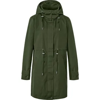 Dámský kabát 693419 - Tchibo - Parka s kapucí - pro ženy - vel. 36 - barva: zelená