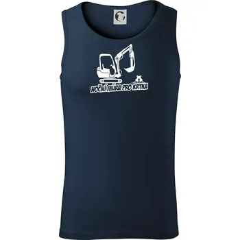 Noční můra pro krtka - Tílko pánské Core - XL ( Námořní modrá (velmi tmavá - téměř černá) )