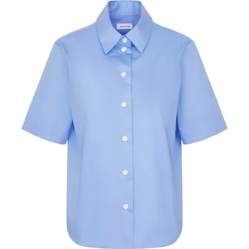 Dámská halenka 711156 - Halenka s krátkým rukávem Seidensticker - pro ženy - vel. 44 - barva: modrá