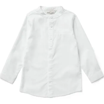 Chlapecká košile 696474 - Tchibo - Dětská košile - pro kluky - vel. 86/92 - barva: bílá