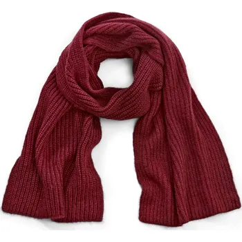 Tchibo Pletená šála s vlnou Červená