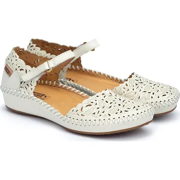 Dámská obuv PIKOLINOS dámské baleríny s páskem krémové kožené | 655-0906 NATA Velikost: 39