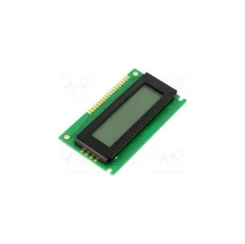 Zobrazovač LCD alfanumerický STN Positive 16x2 Znak 5,55mm