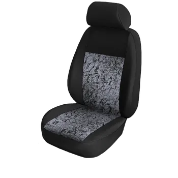 Ochranný autopotah Autopotah pro Seat Exeo (2008-2013), typ 1, Velur šedý, řidič + spolujezdec