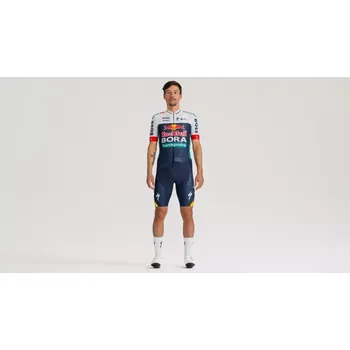 cyklistický dres Specialized Red Bull - BORA - hansgrohe Short Sleeve Replica Jersey Red Bull L