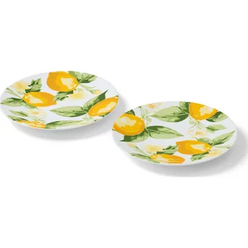 Talíř 681935 - Tchibo - Talíře na předkrm - barva: bílá