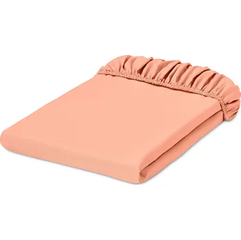 Prostěradlo 696773 - Tchibo - Perkálové napínací prostěradlo - barva: oranžová