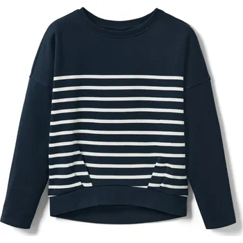 Chlapecká mikina 674790 - Tchibo - Dětská mikina - vel. 122/128 - barva: modrá