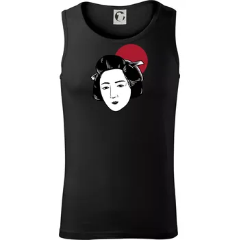 Japan culture - žena - Tílko pánské Core - L ( Černá )