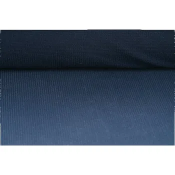 Úplet - záclona, závěs - tmavě modrý, metráž, látka