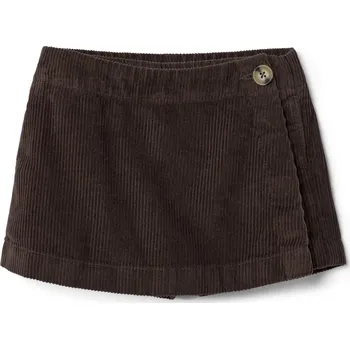 Dívčí oblečení 668161 - Tchibo - Dětská kalhotová sukně - pro dívky - vel. 122/128 - barva: hnědá