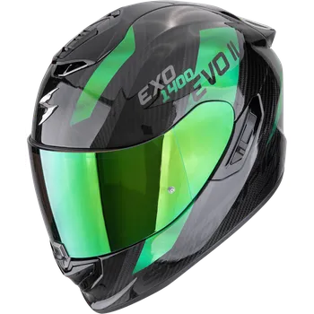 Motodoplněk Scorpion exo-1400 evo ii carbon air platted černo/zelená xl