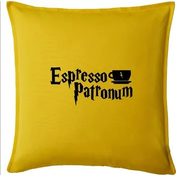 Polštář Harry - Espresso Patronum - Polštář 50x50 - 50x50 - Pouze potah ( Žlutá )