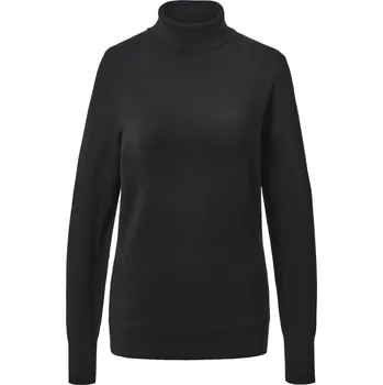 Dámský svetr 665407 - Tchibo - Rolák z jemného úpletu - pro ženy - vel. L 44/46 - barva: černá