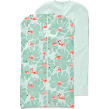 Příslušenství k deskovým hrám 709890 - Tchibo - Ochranné obaly na oděvy - barva: růžová