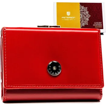 Peněženka Dámská peněženka s přihrádkami na doklady a hotovost - Peterson