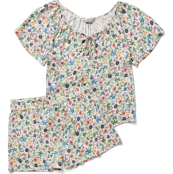 Dámské noční prádlo 699032 - Tchibo - Krátká pyžamová souprava - pro ženy - vel. 34 - barva: béžová