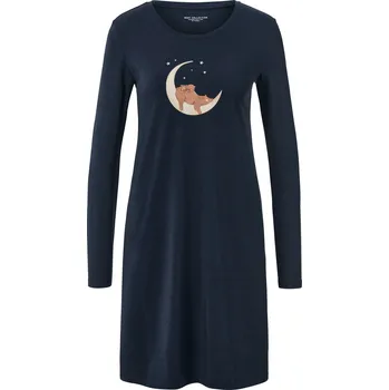 Dámská noční košile 687013 - Tchibo - Noční košile - pro ženy - vel. S 36/38 - barva: modrá