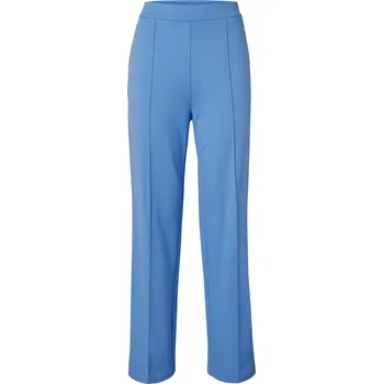 Dámské kalhoty 702815 - Tchibo - Žerzejové kalhoty s prošitím - pro ženy - vel. 40 - barva: modrá