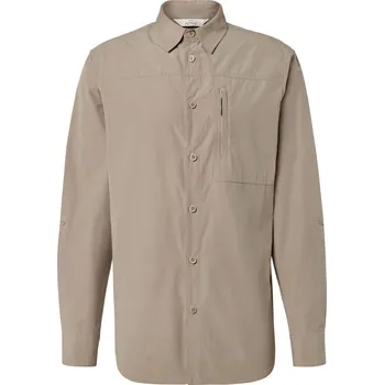 Pánská košile 704386 - Tchibo - Outdoorová košile s ochranou proti komárům - pro muže - vel. XXL 60/62 - barva: béžová