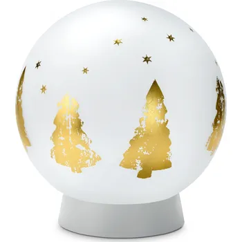 Venkovní osvětlení 618337 - Tchibo - Solární skleněná koule - barva: bílá