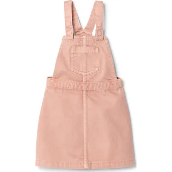 Dívčí oblečení 683040 - Tchibo - Dívčí šaty s laclem - pro dívky - vel. 122/128 - barva: růžová